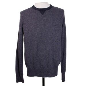 Banana Republic‎ Mens S Blue Wool Crewneck Sweater Sweatshirt